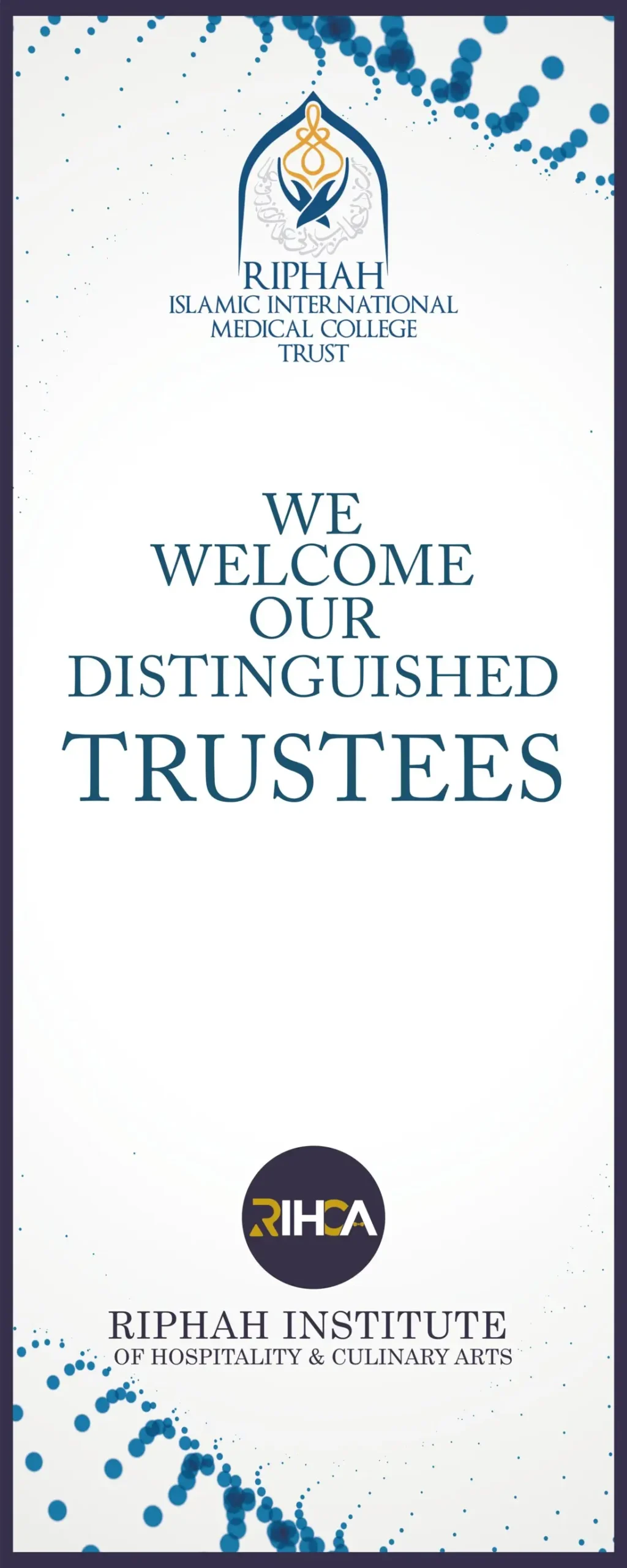RIHCA trustees welcome standee